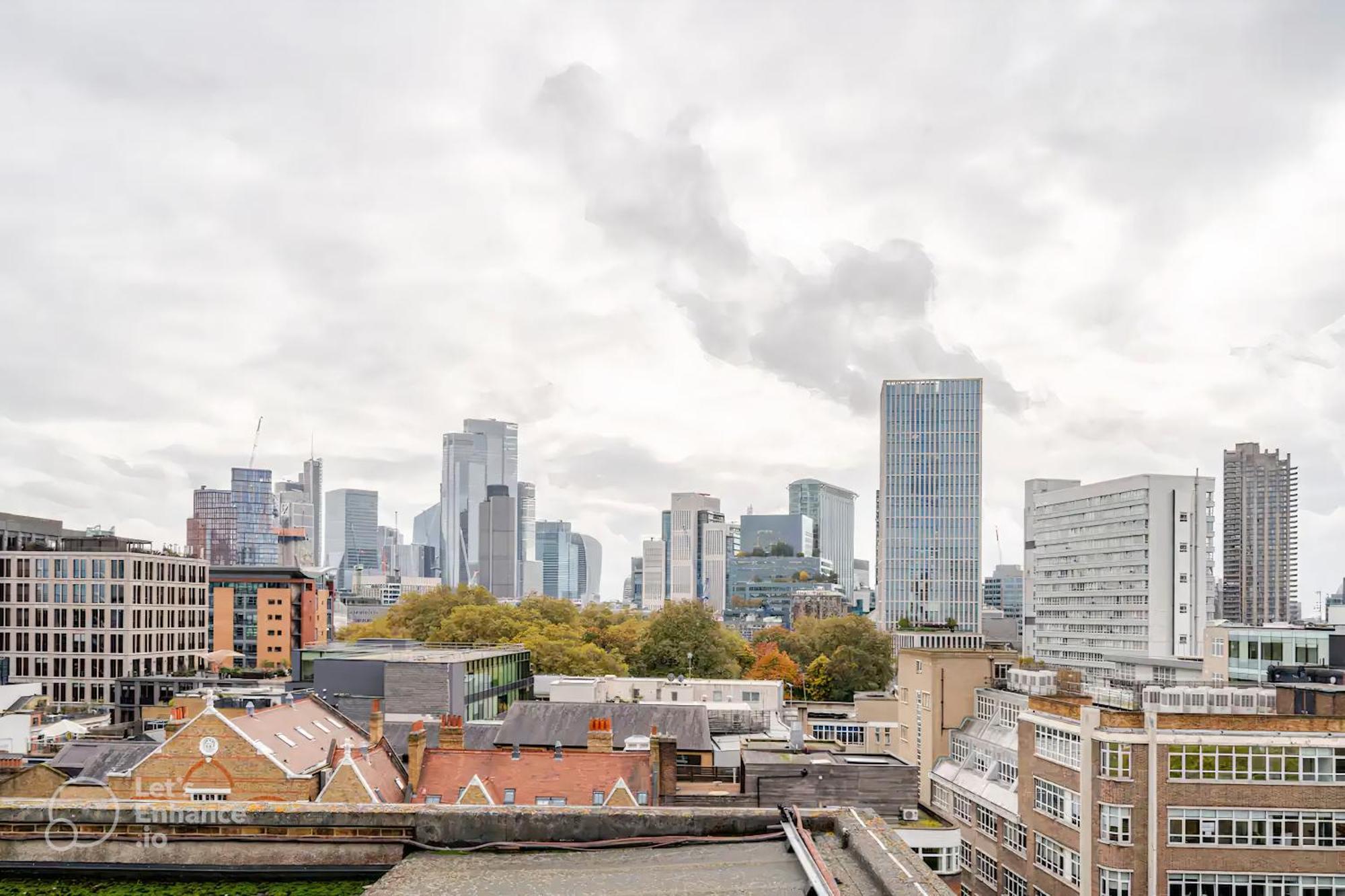 2Bd With View - 5 Sleeps - Old St Apartment ลอนดอน ภายนอก รูปภาพ